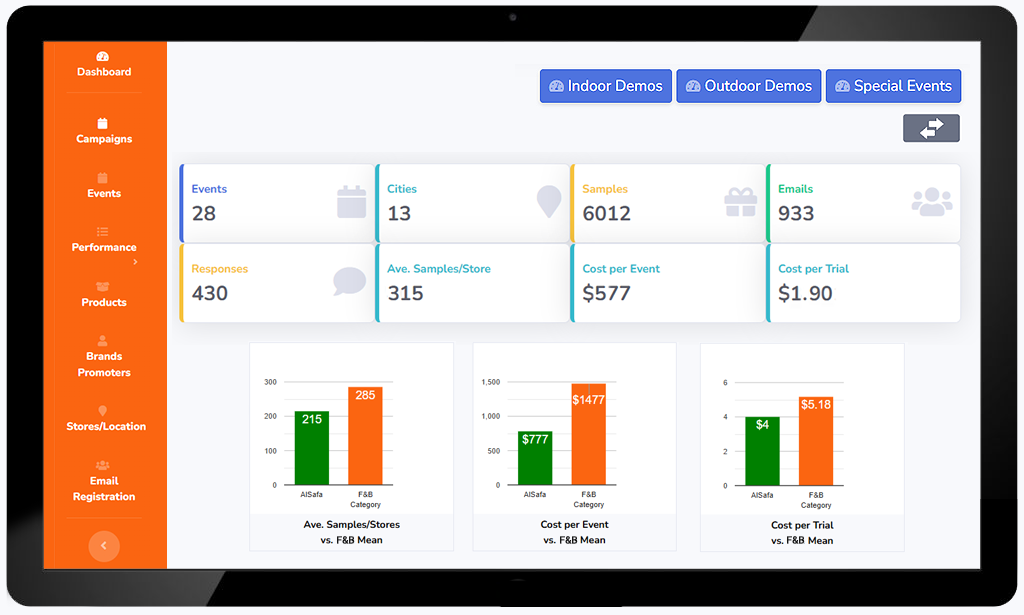 SampyTracker Slider